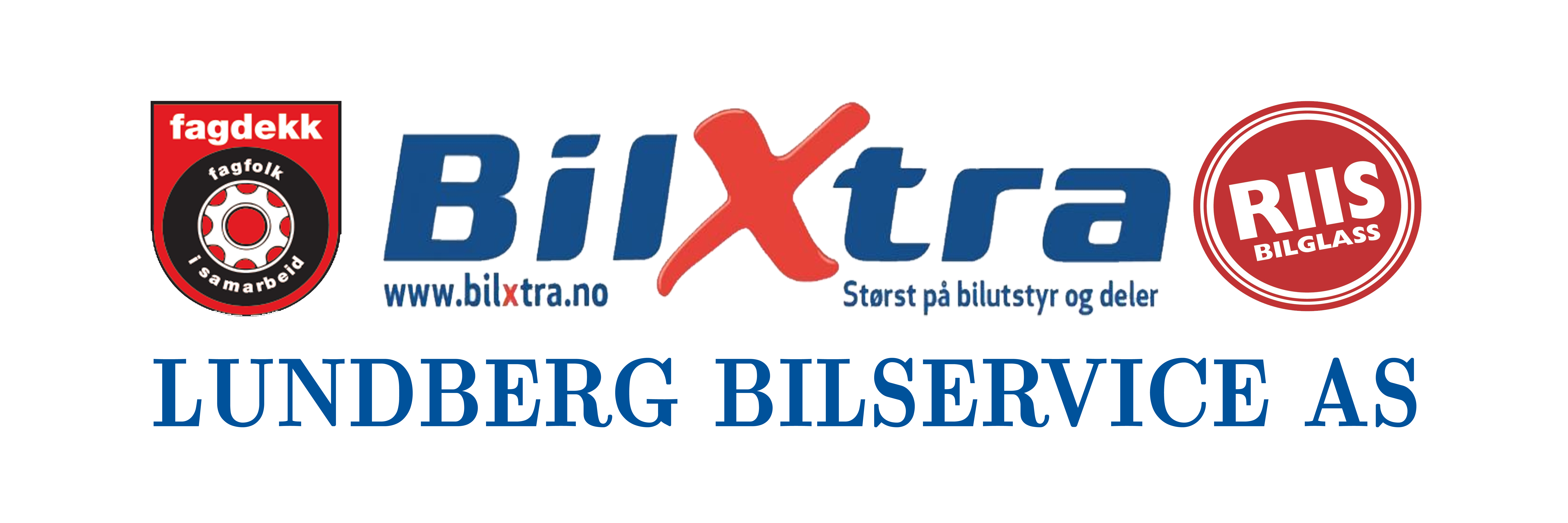 BilXtra-skiltet utenfor butikken